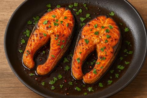 Шеф-повара перечислили проверенные маринады для форели: лимон, соевый соус, мёд и травы