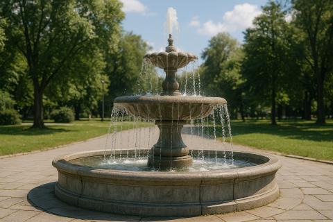 Новый Уренгой открывает первый светомузыкальный фонтан к 50-летию города