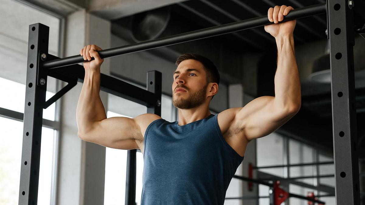 подтягивания на турнике