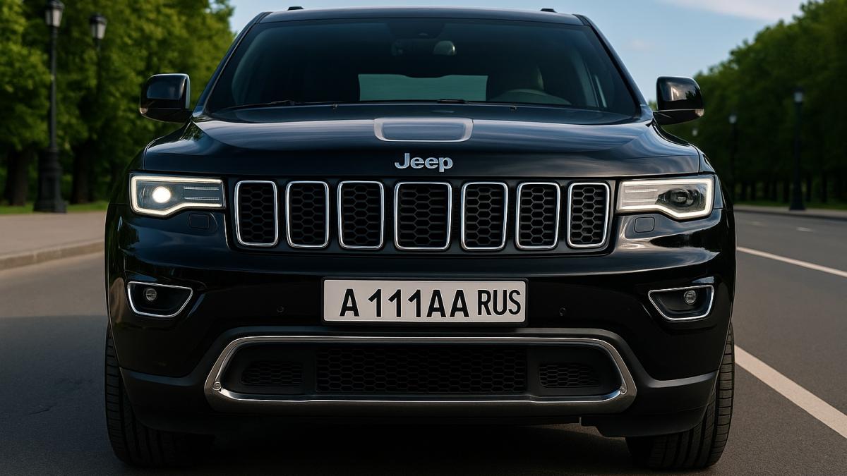 Jeep с номером А111АА