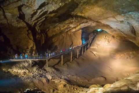 Пещеры в Новом Афоне в Абхазии