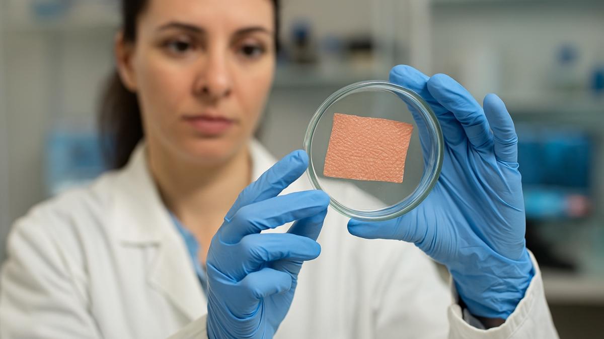 Учёные создают биоинженерную кожу