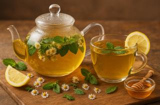 Ромашковый чай не содержит кофеина и подходит для вечернего употребления — Андрей Михайлов