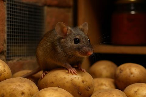 Для защиты картофеля от фузариоза своевременно удаляйте поврежденные клубни — Огород.ru