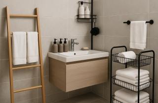 Скрытое хранение делает ванную визуально чище — дизайнеры интерьеров
