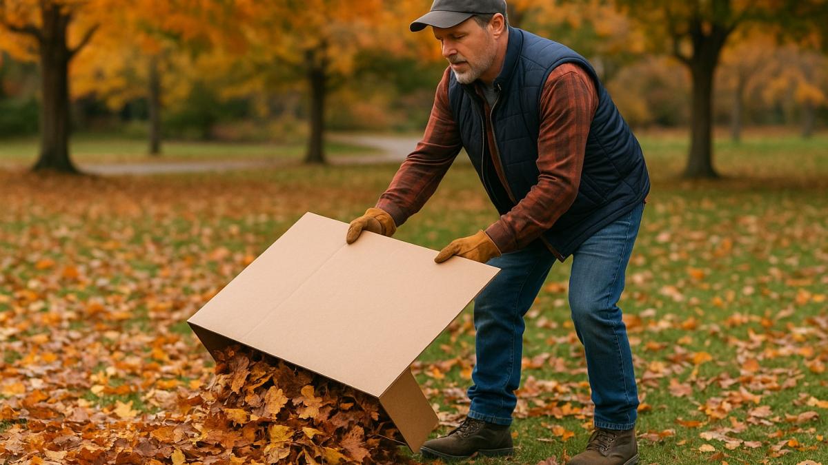 Уборка сада осенью Уборка сада осенью
