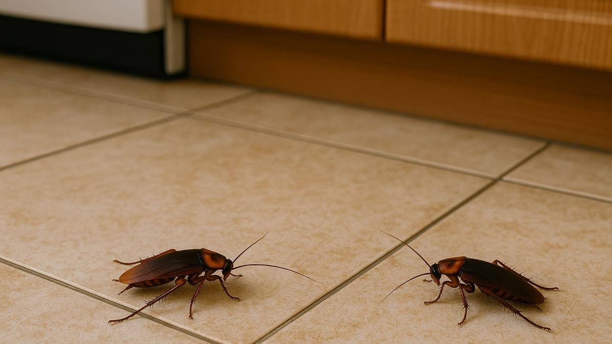 Тараканы на кухне