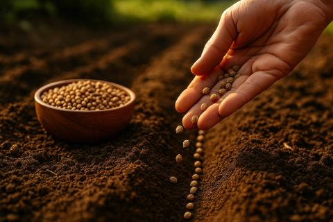 Подзимний посев помогает получить ранний урожай — агрономы