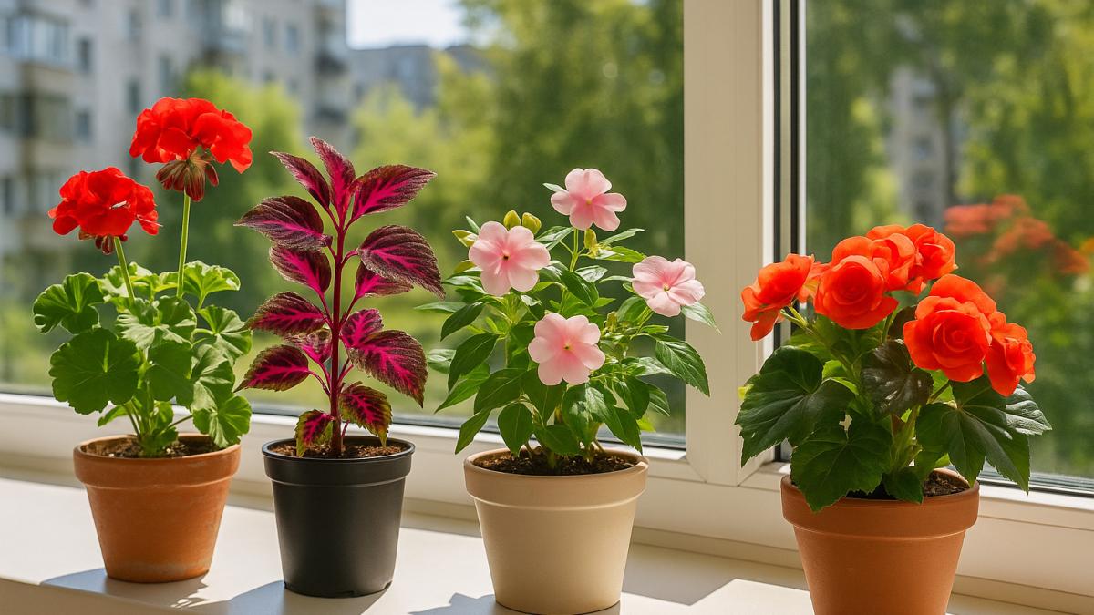 Зимовка садовых растений в квартире