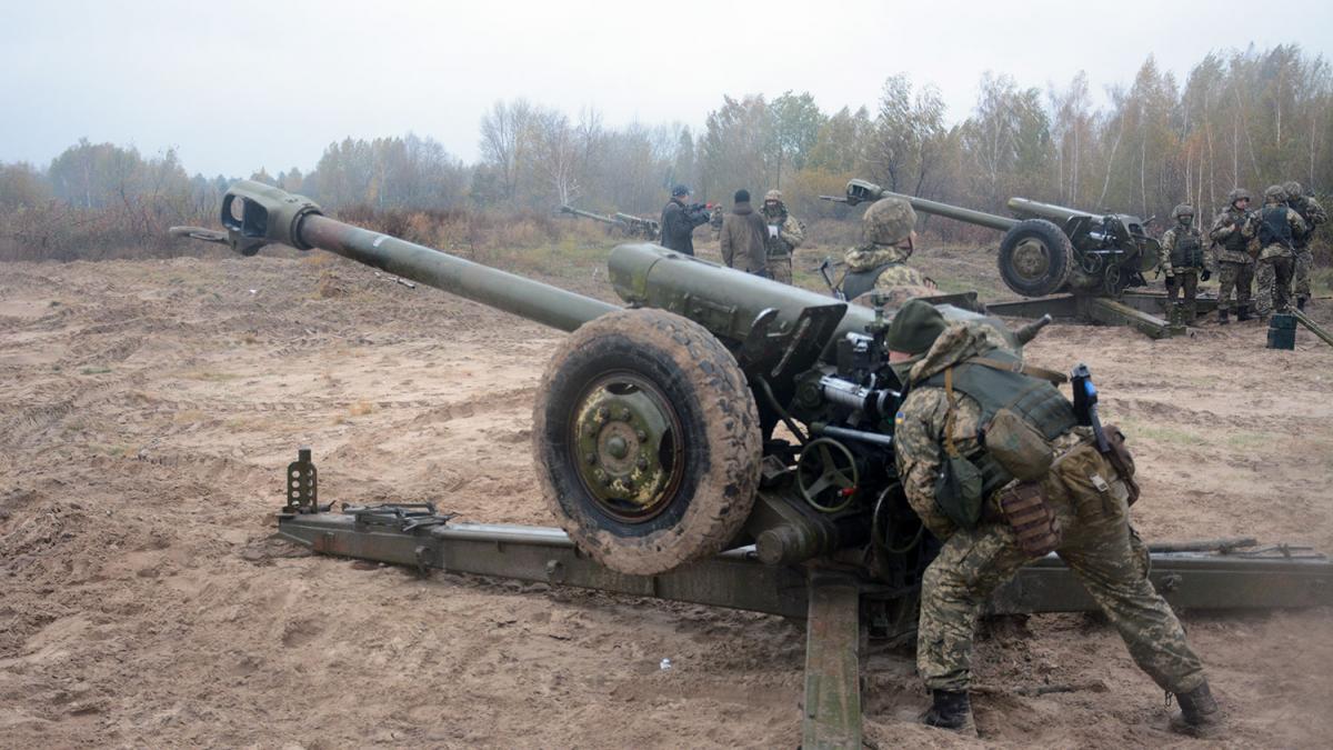 Артилеристи змагаються за звання кращого в Збройних Силах України Артилеристи змагаються за звання кращого в Збройних Силах України