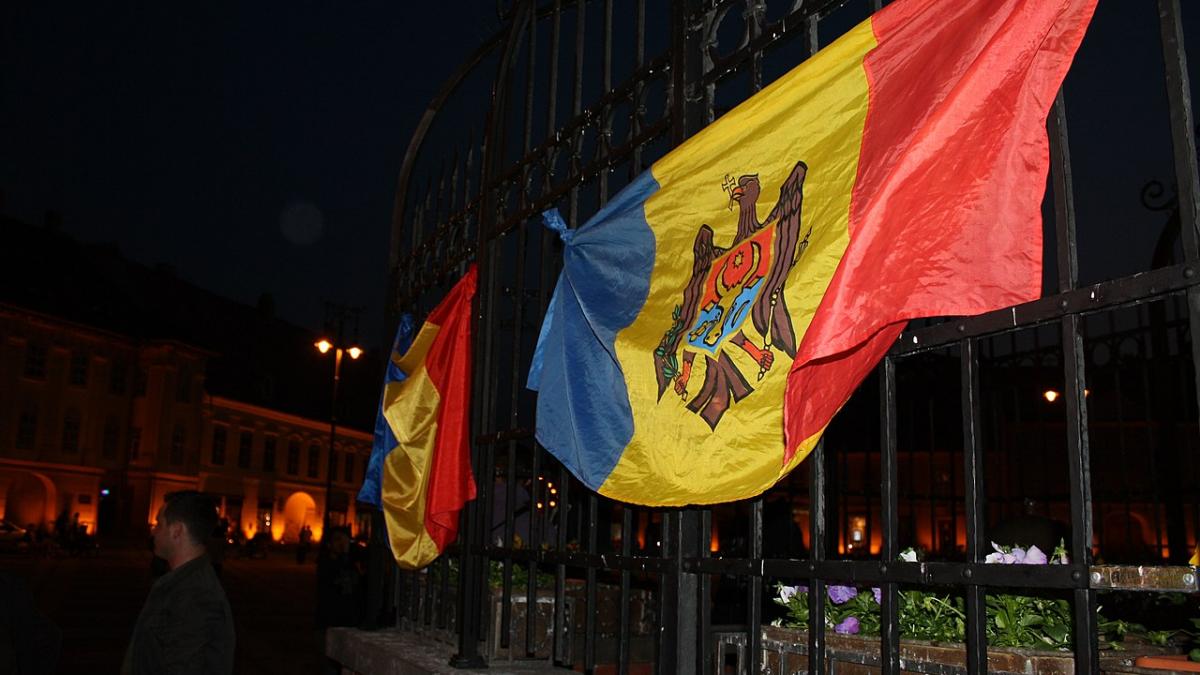 Флаг Молдавии