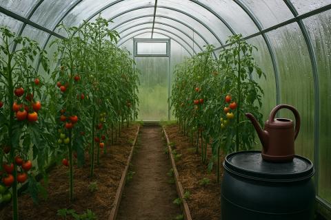 Вентиляция, полив и мульча: 5 простых способов убрать лишнюю влагу из теплицы