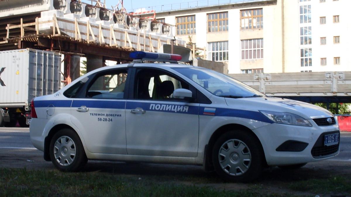 Полицейская машина в России