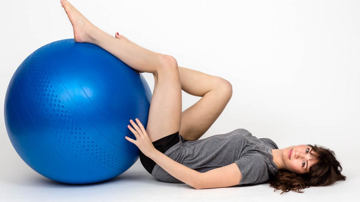 Гимнастика с фитболом