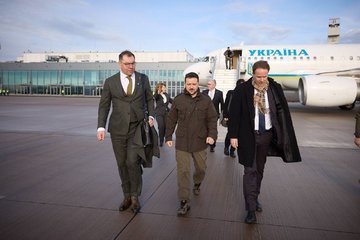 Президент Украины прибыл в Германию для участия в Мюнхенской конференции по безопасности
