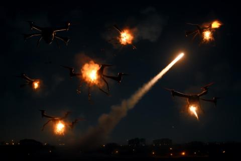 Shot: Около 10 взрывов прогремело в небе над Волгоградом