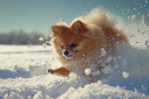 Реагенты на дорогах вредят лапам собак — кинологи