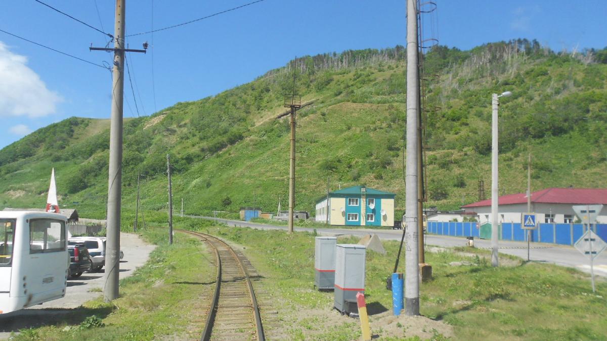 Железная дорога в Невельске 2016-06 Железная дорога в Невельске 2016-06