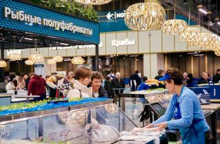 Собянин: На рыбных рынках 