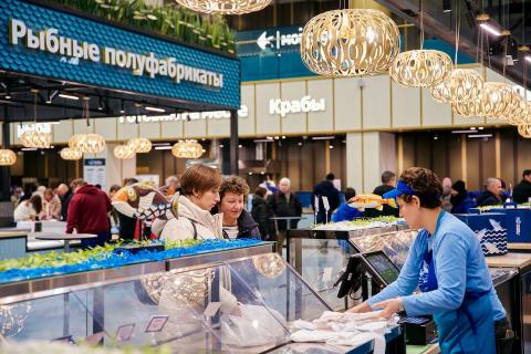 Собянин: На рыбных рынках 