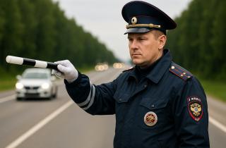 Излишняя суета водителя привлекает внимание инспектора ГАИ — автоюрист