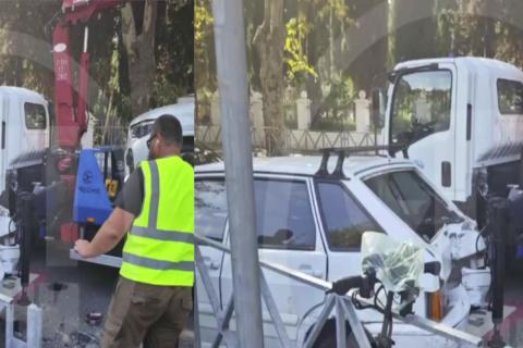 Рискованный обгон на Американском перевале: водитель 