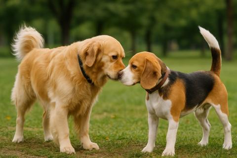 Правило трёх секунд помогает собаке безопасно знакомиться с другим псом
