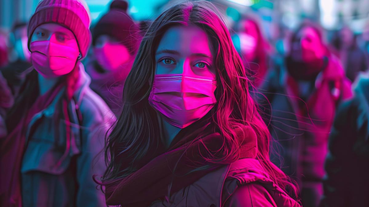 Люди в масках