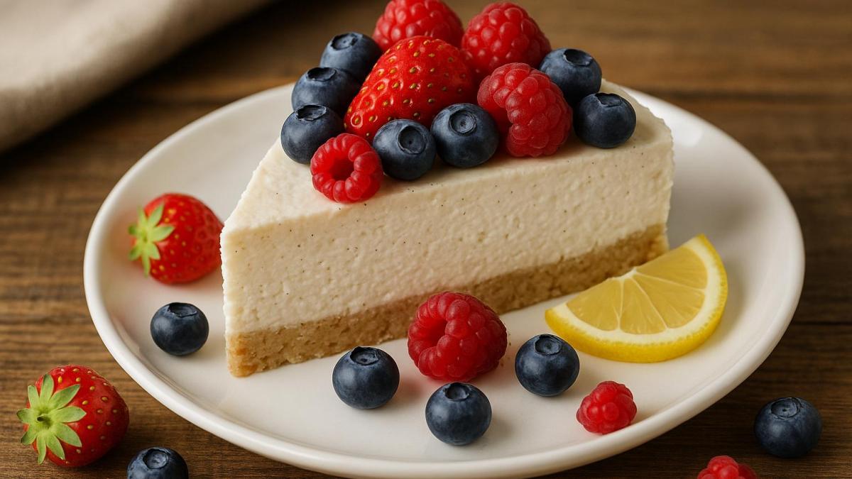 Чизкейк без сахара на основе творога