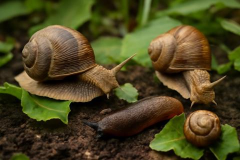 4 способа избавить сад от слизней: естественные методы защиты растений