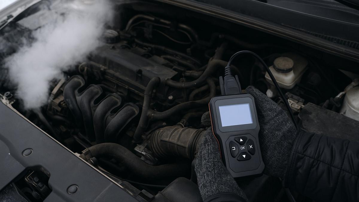 Диагностика двигателя автомобиля