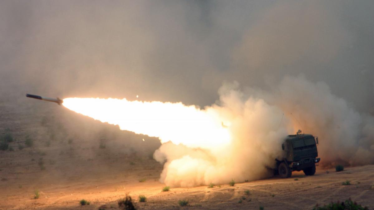 HIMARS, реактивная система залпового огня HIMARS, реактивная система залпового огня