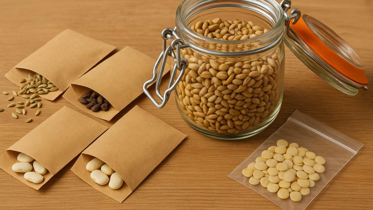 Зимнее хранение семян