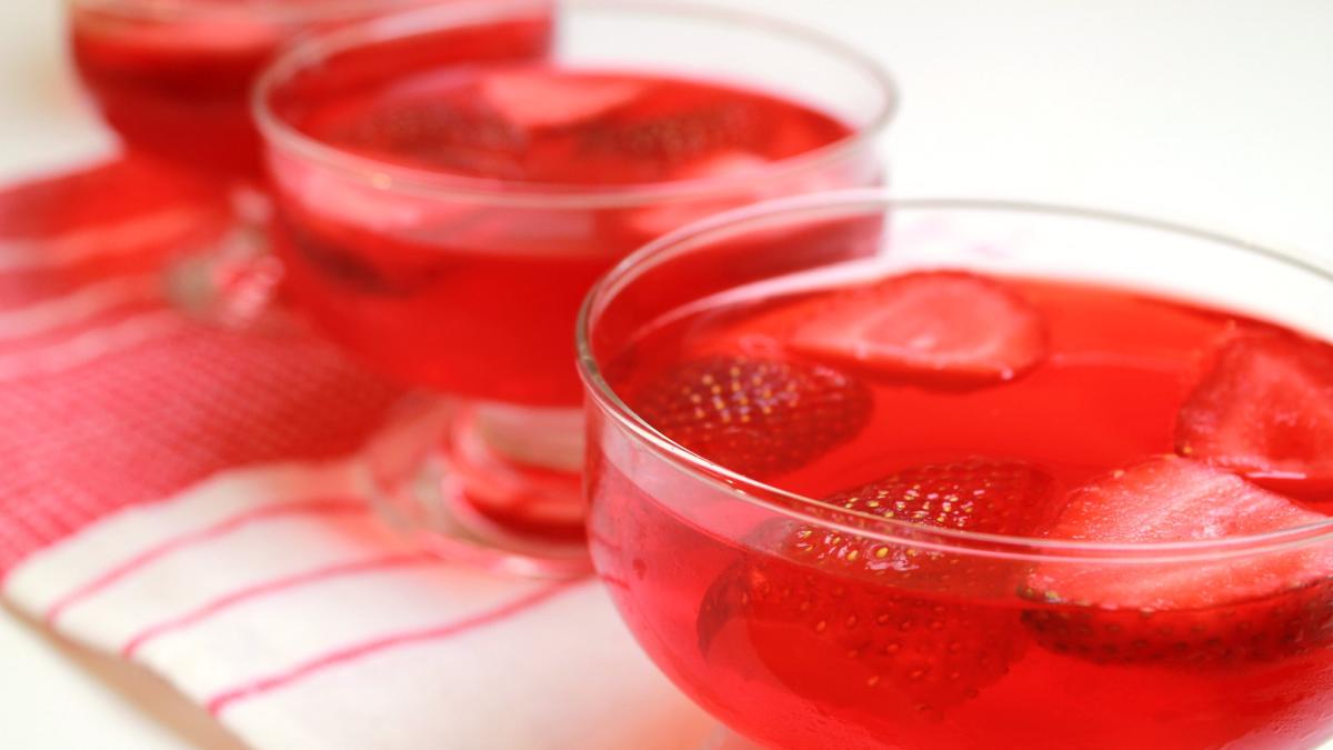 Клубничное желе