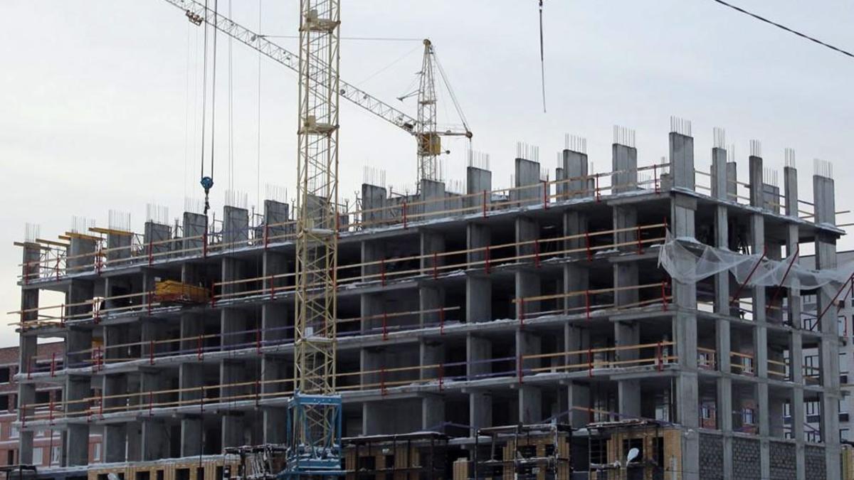 Стройка в Тюмени