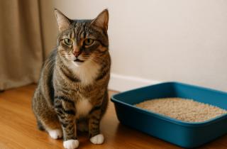 Запах в лотке помогает котёнку найти туалет — ветеринары