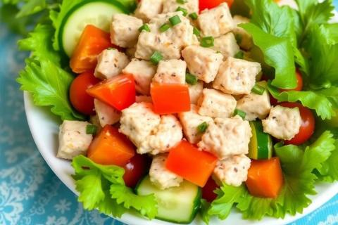 Как приготовить салат с тунцом и помидорами: пошаговая инструкция