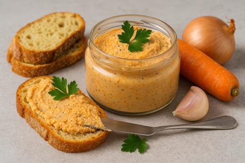 Намазка из сельди с морковью: добавил плавленый сыр — результат вау, это вам не магазинная паста