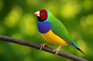 Орнитологи: амадины поют без перерывов до 12 часов в день