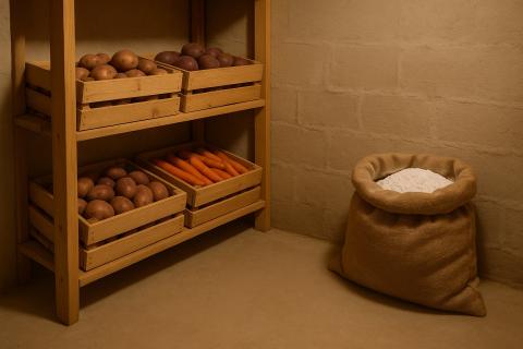 Негашёная известь и хлористый кальций помогут снизить влажность в погребе – PrimaMedia