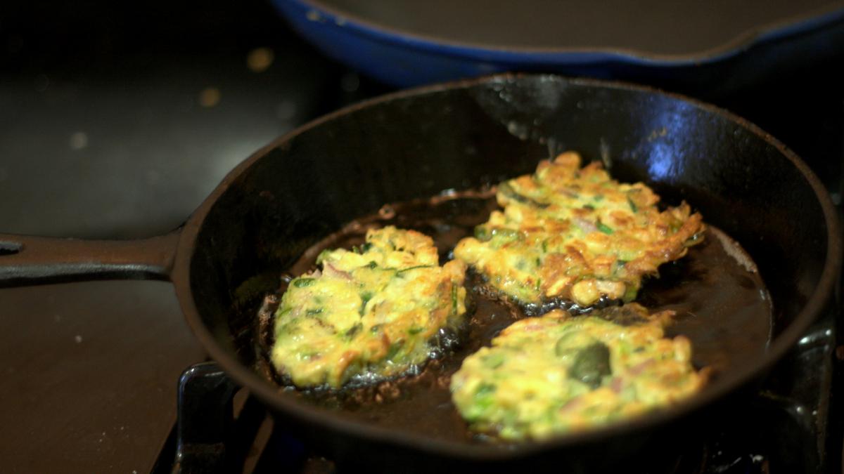 Кабачковые оладьи Кабачковые оладьи