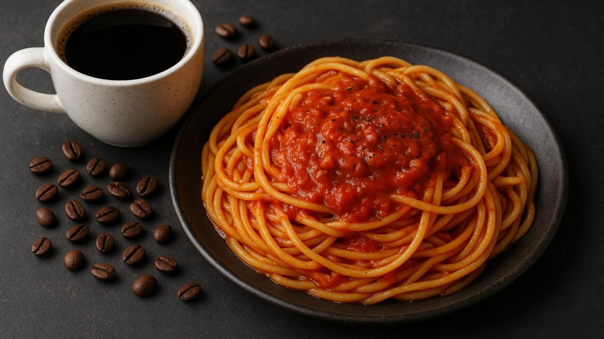 кофе и макароны кофе и макароны