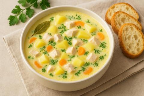 Green Coyote Cantina в Мариетте представила обновлённый рецепт супа с курицей и тортильями Green Coyote Cantina в Мариетте представила обновлённый рецепт супа с курицей и тортильями