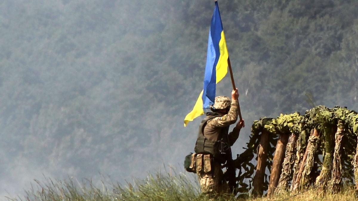 Украинский солдат
