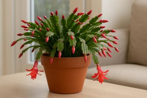 Калийные удобрения продлевают цветение декабриста зимой — специалист