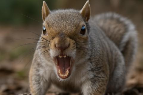 Беличье мурлыканье означает раздражение — биологи