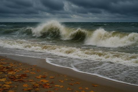 МЧС предупредило о шторме у берегов Камчатки с опасными волнами
