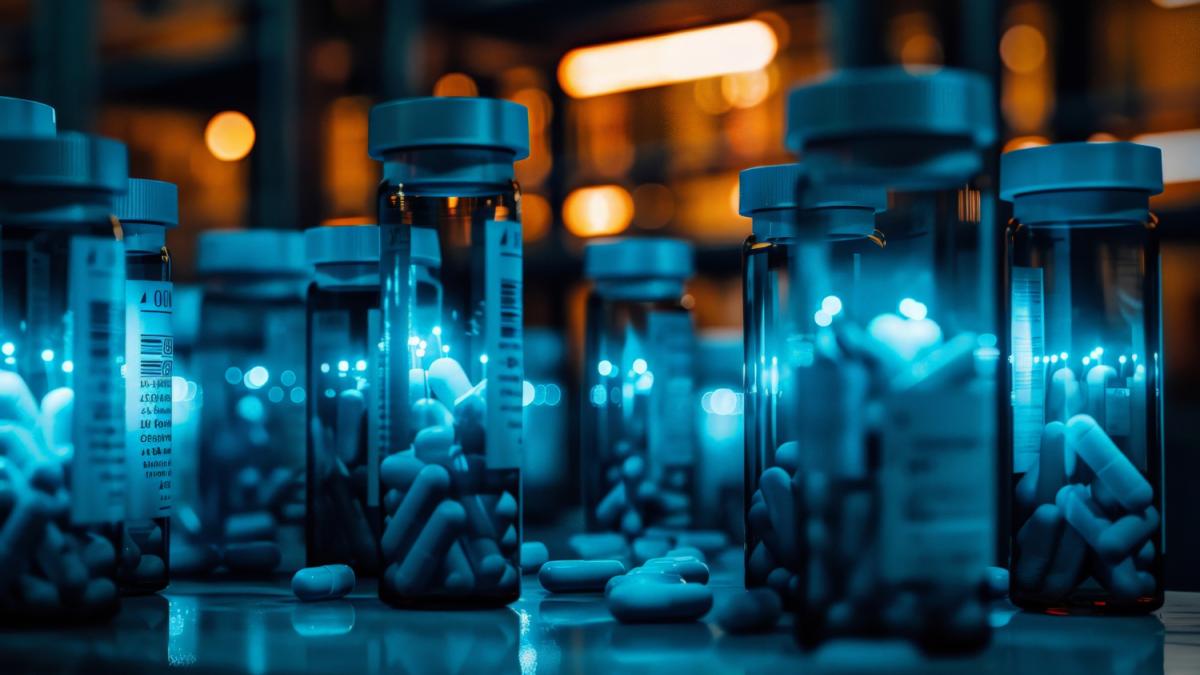 Пузырьки с таблетками