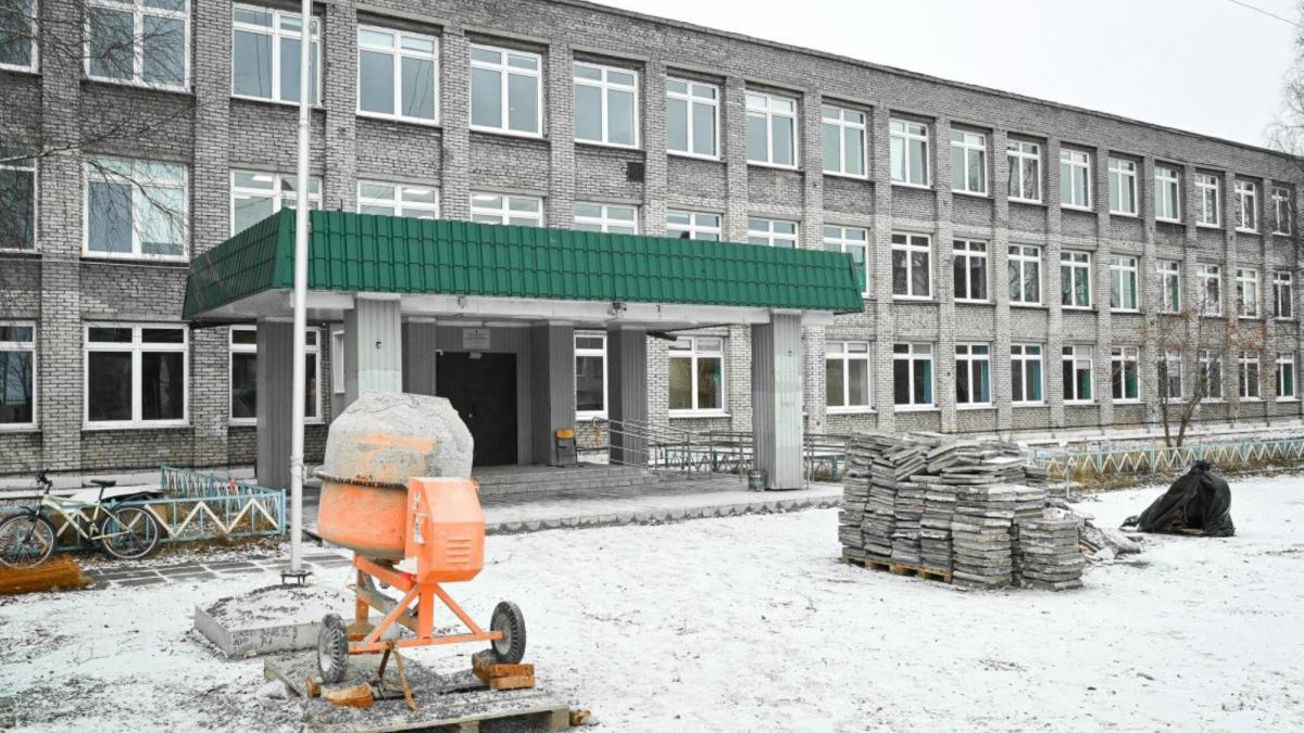 ремонт школы