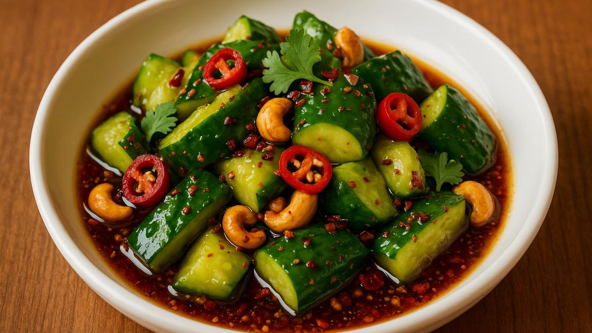 Битые огурцы по-китайски